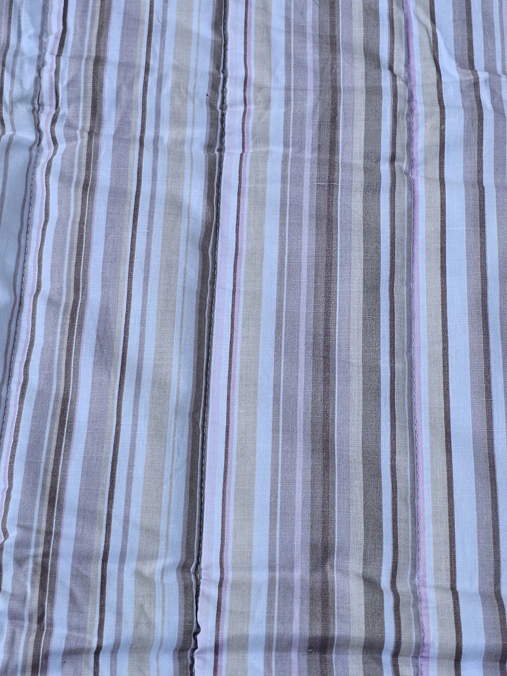 Simply Shabby Chic Dolce Collection Striped Standard Sham in Pink and Tan (2)